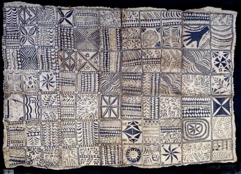Niue Tapa Cloth, from the island of Niue, c.1885